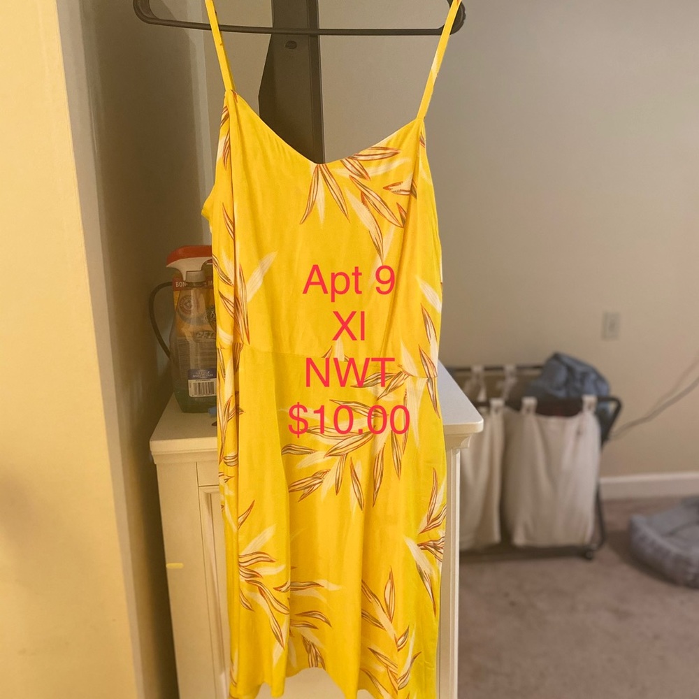 Yellow dress